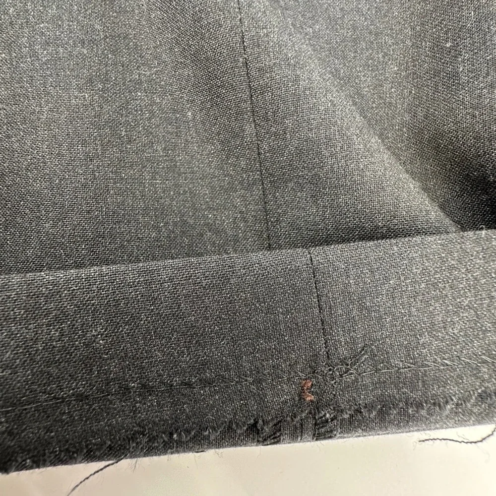 Cricketeer Suit Men 41R W35 x 31 Dark Gray Wool Two Button Professional Business